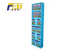 China Multipurpose Cardboard Merchandising Displays Light Weight With Plastic Hooks supplier