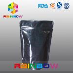 Customized Printed Aluminum Foil Pouch Packaging For Protein Powder , Black for sale