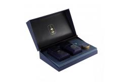 China Rigid Cardboard Packing Boxes Clamshell Luxury For Coffee Tea supplier