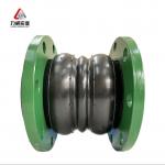 Carbon Steel Galvanized Flange Material Multi Sphere Flexible Rubber Joint For Acid Resistant Industrial Pipelines for sale