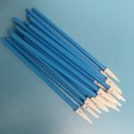 Lint Free Pointed Foam Swab With Green / Red Handle For Electronics Cleaning Qtips for sale