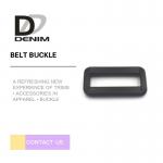 Fashion Black Plastic Belt Buckle Multi - Shaped With Customized Logo for sale