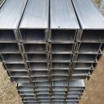 A53 Q195 Q235 Galvanized Channel AISI ASTM Steel Profile Building Frame High Intensity for sale