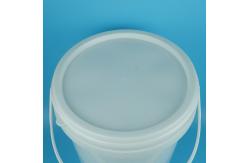 China 16kg Plastic Lubricant Bucket With Waterproof Paint supplier