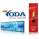 Shopping Shelves 19in 1920x360 LED Strip Screen 50W Stretched for sale
