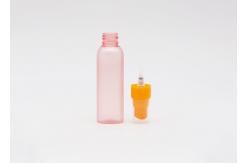 China Plastic Fine Mist Sprayer Bottle 60ml Cylinder Matte Transparent supplier