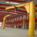 10 Ton Electric Hoist Jib Crane Floor Mounted With Cantilever Swinging Arms for sale