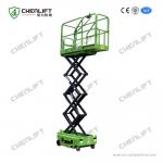 Low Noise Mini Self Propelled Electric Scissor Lift Platform Elevated Lift MEWP Height 3m for sale