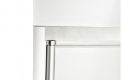 China 2.6ftx2.6ftx6.2ft Frameless Corner Entry Shower Enclosure 6mm supplier
