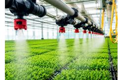 China Automatic Self-Propelled Boom Sprinkler Irrigation Machine for Greenhouse supplier