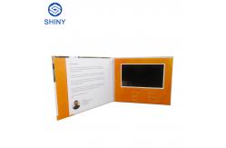China CMYK Printing Video Invitation Card Custom Printed For Wedding supplier