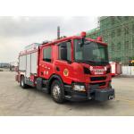 JY100 Emergency 3.3M Fire Rescue Ladder Truck Scania P320 4×2 Fire Department Utility Truck for sale