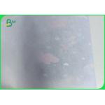35g Food Grade Sugar Packing Pe Coated White Kraft Paper Roll Greaseproof / Waterproof for sale