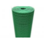 0.5mm Light Green Coated Welded Steel Wire Mesh Hole Size 6x6mm For Garden for sale