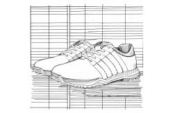 China Breathable Custom Design Golf Shoes Spring And Autumn Couple Teenager supplier