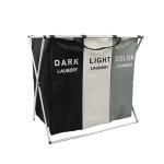 Waterproof Separated Collapsible Laundry Hamper Foldable Multiscene Use durable