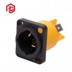 Dust Proof 3P3C IP68 Waterproof Rj45 Panel Mount Jack for sale