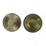 D153mm Food Packaging Tin Can Covers 603 # Tin Can Bottom Custom Logo for sale