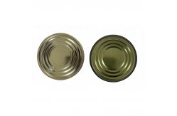 China 603# 153mm Round Food Can Cap TFS Tin Can Covers Customized Logo supplier
