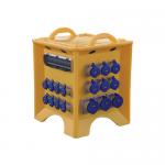 32A Low Voltage Waterproof Stage Power Distribution Box IEC Standard for sale