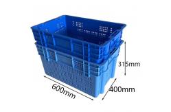 China Recyclable HDPE  Plastic Crates 200lbs Stackable Storage Crates supplier