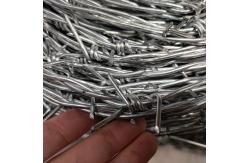 China Heavy Coated Galvanized High Strength Reverse Twisted Barbed Wire Fence Wire supplier