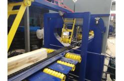 China Log Sawmill Double Heads Vertical Saw Mills, Automatic Twin Bandsaw Equipment supplier