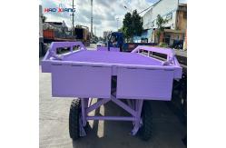 China Purple Portable Truck Dock Ramps 20000kg Temporary Loading Dock supplier