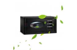 China Digital Lock Electronic Hotel Safe Box 20Litres Solid Steel Dual Alarm supplier