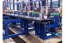 China Mild Steel Rail Tube Easy To Operate Hot Dip Galvanized Pipe Making Machine supplier