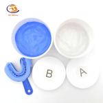 Non Toxic 1:1 Mix Ratio Fast Set Two Part Silicone Mold Putty For Dental Impression Use for sale