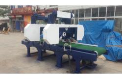 China Multiple Blades Horizontal Band Saw Resaw For Processing Timber supplier
