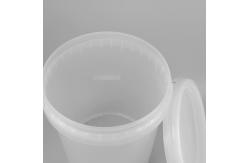 China Polypropylene Transparent Plastic Bucket supplier