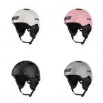 womens Open Face ABS Housing Electric Bike Helmets With Lights 50m Irradiation Range for sale