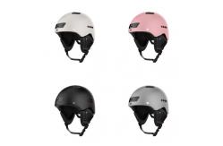 China womens Open Face ABS Housing Electric Bike Helmets With Lights 50m Irradiation Range supplier