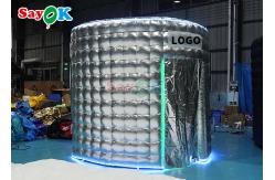 China Party Events Automatic Inflatable 360 Photo Booth Enclosure Backdrop supplier