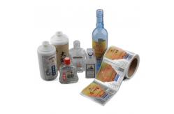 China Round Custom Candle Warning Labels With PE PET Bopp Vinyl Synthetic Paper supplier