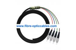 China Carrier SC UPC Waterproof Pigtail Cable Single Mode Fiber Jumper Pigtail supplier