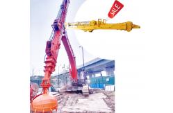 China Telescopic Excavator With Clamshell Bucket With Teeth For Grabbing supplier