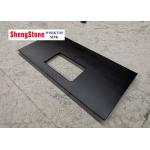 China Biology Lab Furniture Black Epoxy Resin Worktop Countertops For Harsh Laboratory for sale