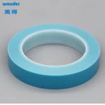 High Temp Resistant Self Adhesive PVC Electrical Insulation Tape Blue Rubber Base for sale