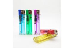 China DY--062 Transparent Disposable Plastic Slim Gas Lighter With US supplier