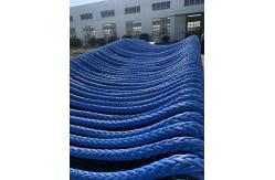 China Floating 12 Strands Braided UHMWPE Ropes Spectral Synthetic HMPE Rope 14mm 16mm supplier