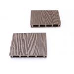 140x25mm Co Extrusion WPC Decking Recycled Wood Plastic Composite Flooring for sale