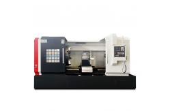 China Ck61125 Flat Bed Lathe Machine With 2000/1500/3000mm Distance Between Two Centers supplier