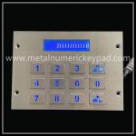Digital Illuminated Led Display Stainless Steel Keypad 304 Grade Usb for sale