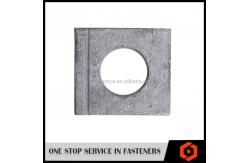 China DIN435 Square Lock Washer Square Taper Steel Washers With I Sections supplier
