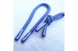 China Custom Logo 100% Polyester 5mm Braided Drawstring Cord supplier
