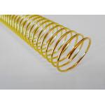 32mm Pitch 4:1 Metal Spiral Binding Coils Electroplated Single Loop