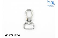 China Eco Friendly Metal Bag Snap Hook For Handbag Rings , Bridges supplier